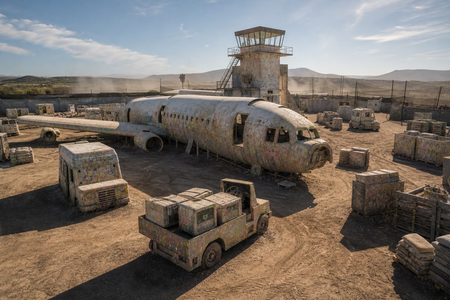 Campo Aeropuerto abandonado
