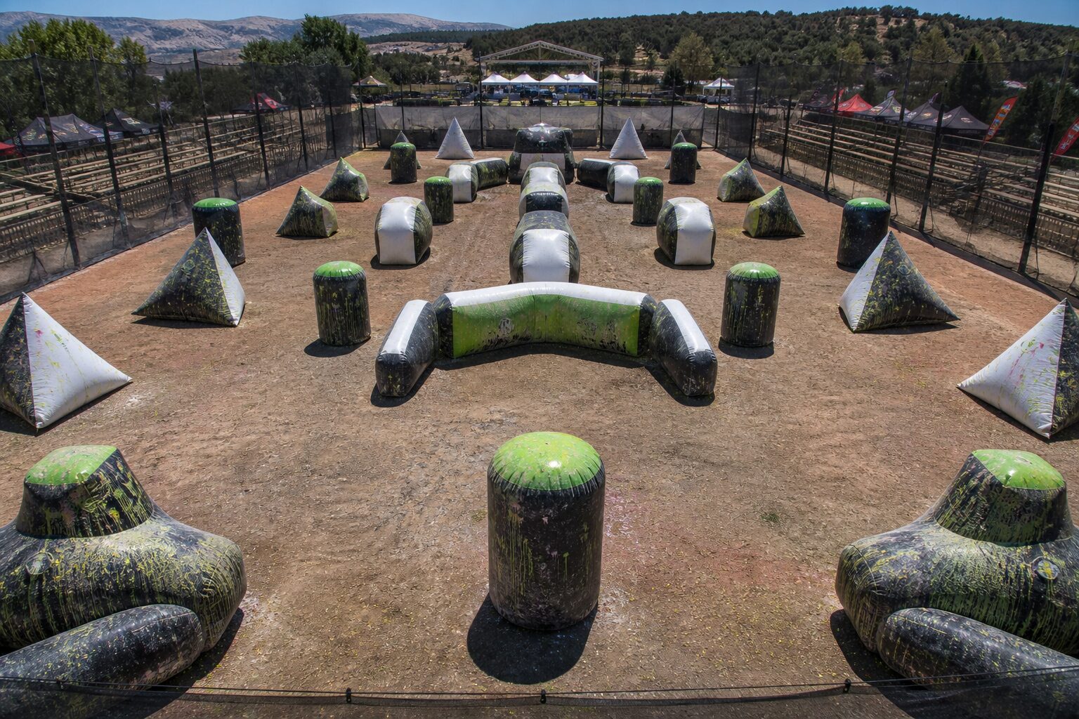 Campo Speedball de competición